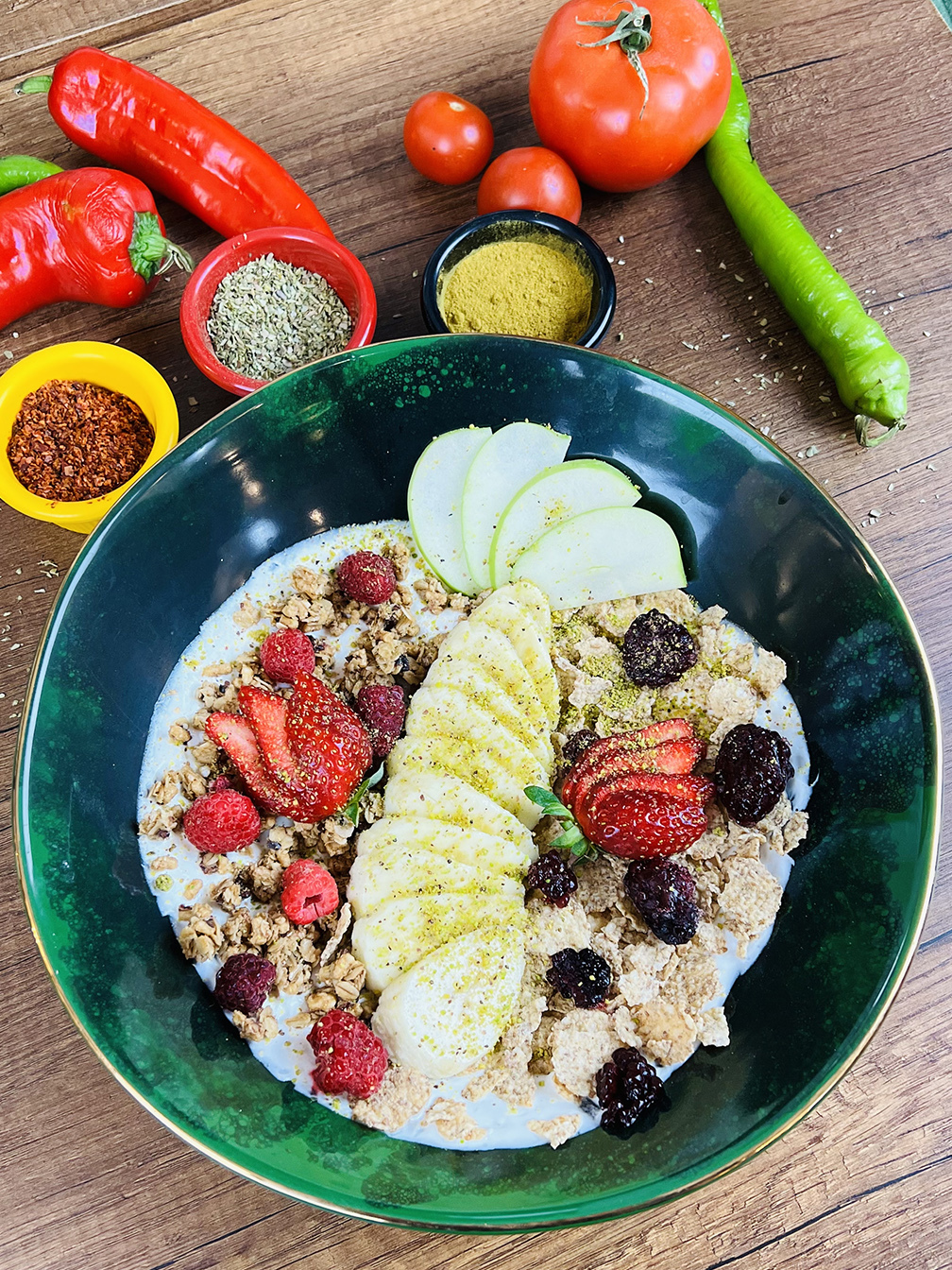Karışık K-Flakesli Bowl