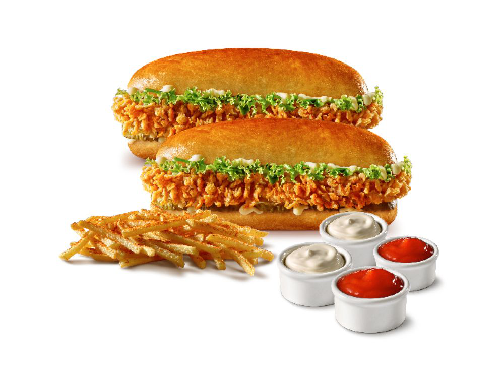 İKİLİ CAJUN SANDVİÇ