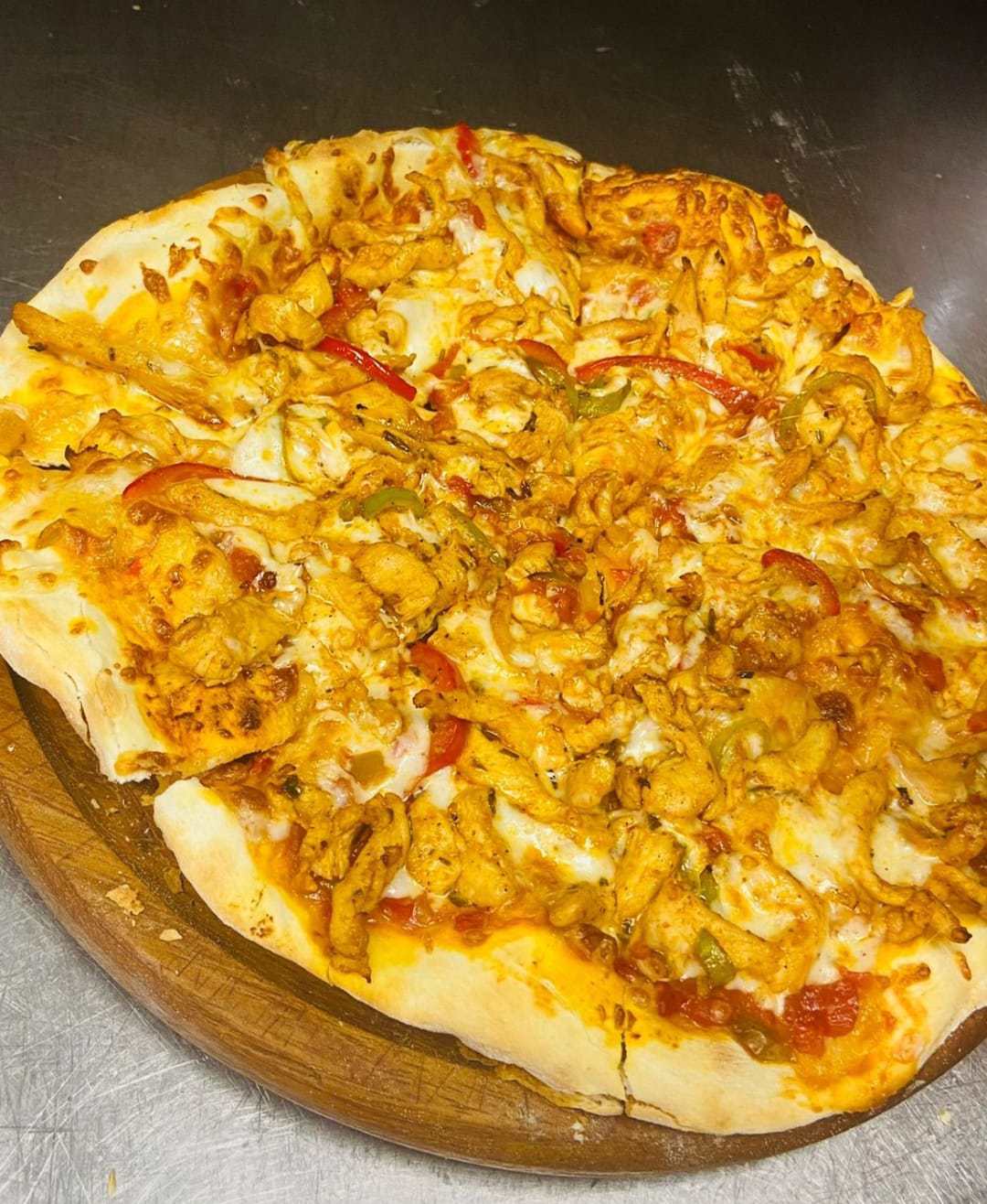 Buffalo chicken pizza