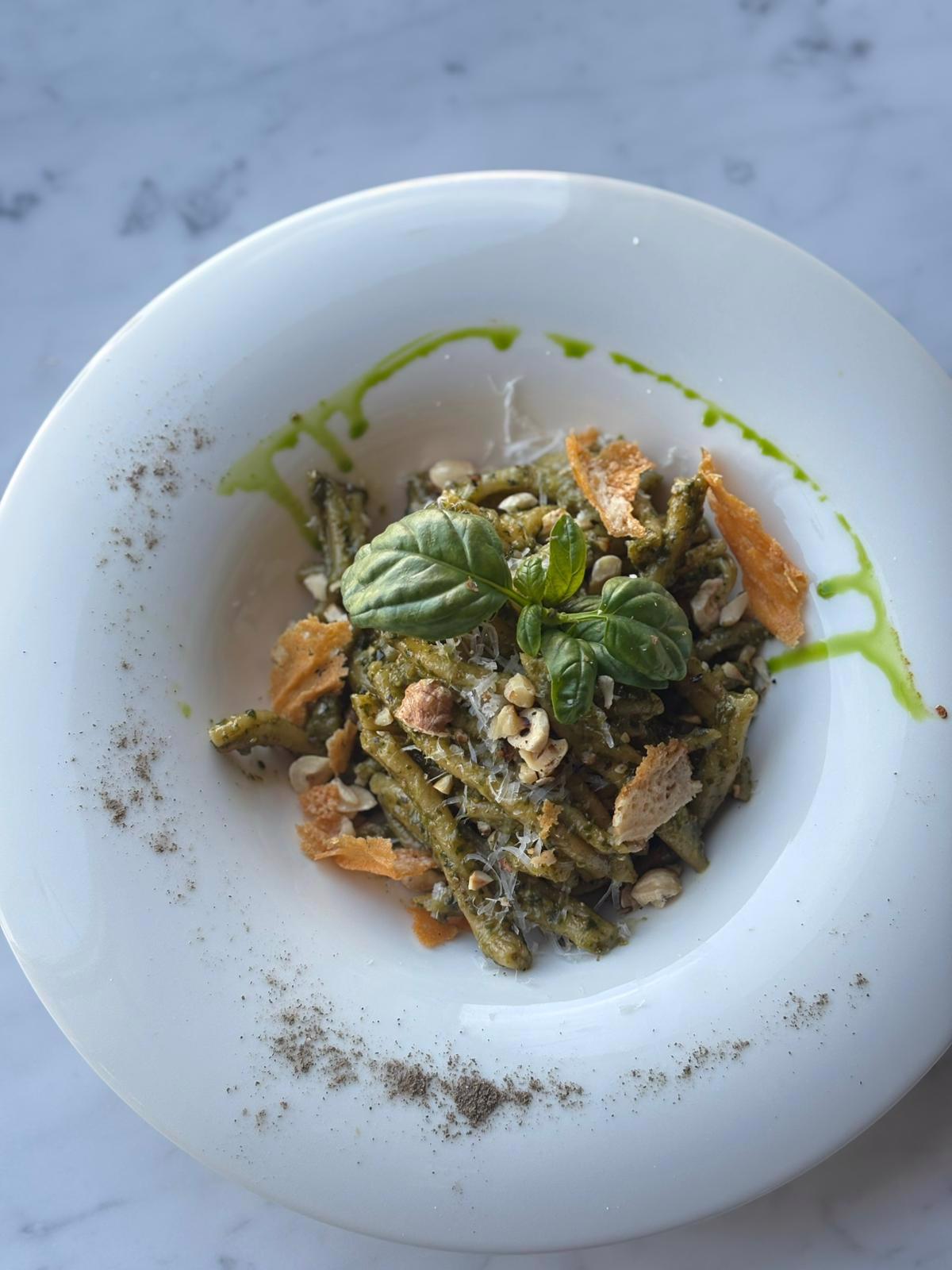 FUSILLI AL PESTO