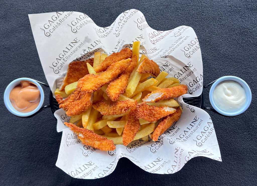 Elma Dilim Patates Kızartması