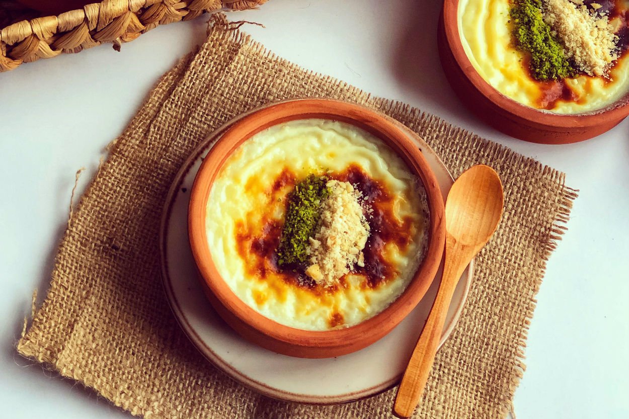 Fırın Sütlaç / Oven Rice Pudding