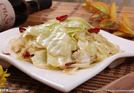 火爆大头菜-Жареная капуста