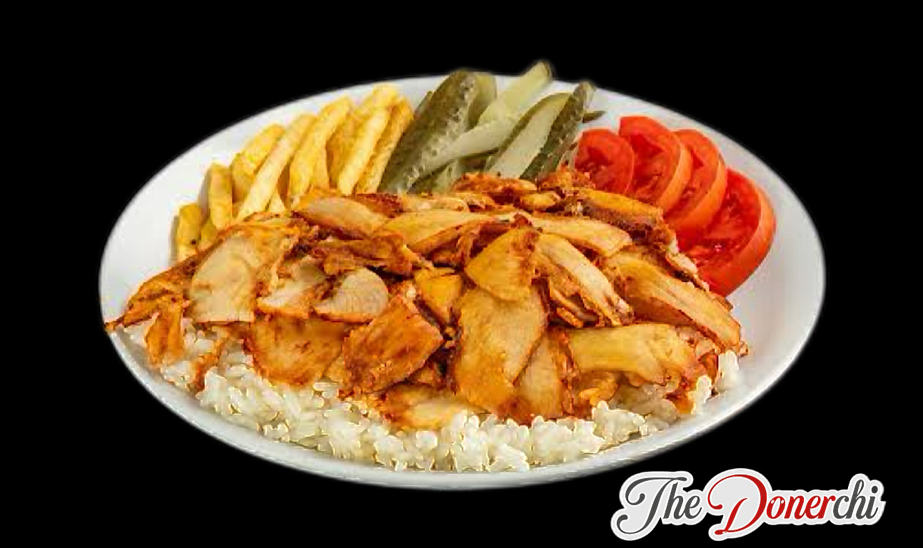 TAVUK DÖNER PİLAV ÜSTÜ  BİR BUÇUK