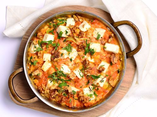 Beyaz Peynirli Menemen