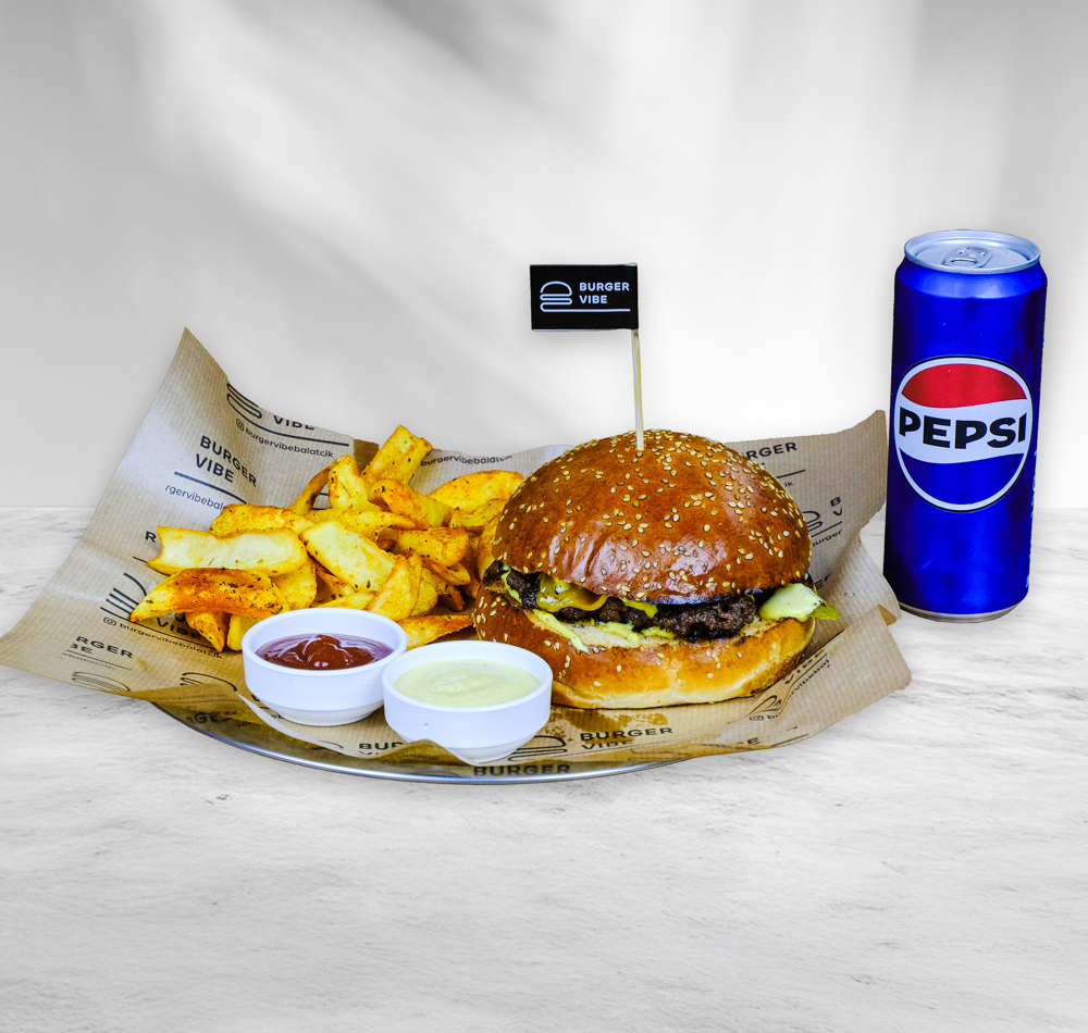 Cheeseburger Menü