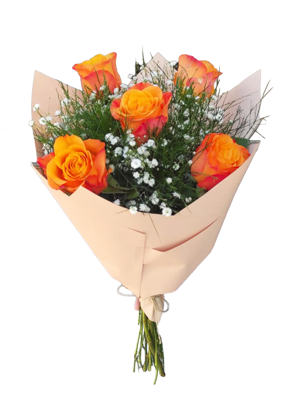 ORANGE ROSES BOUQUET