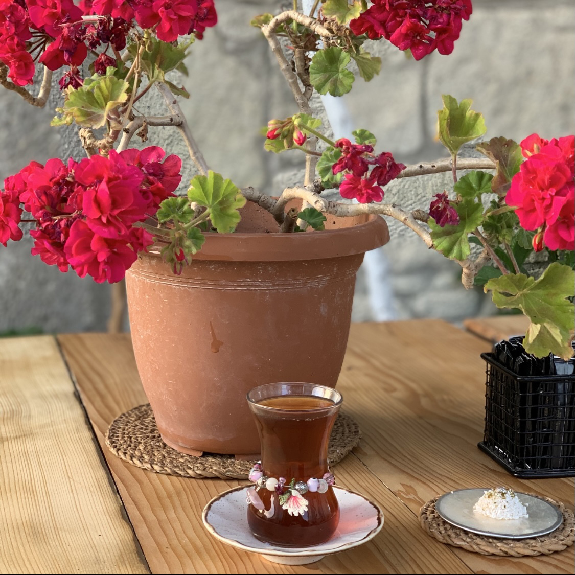 Demleme Bardak Çay