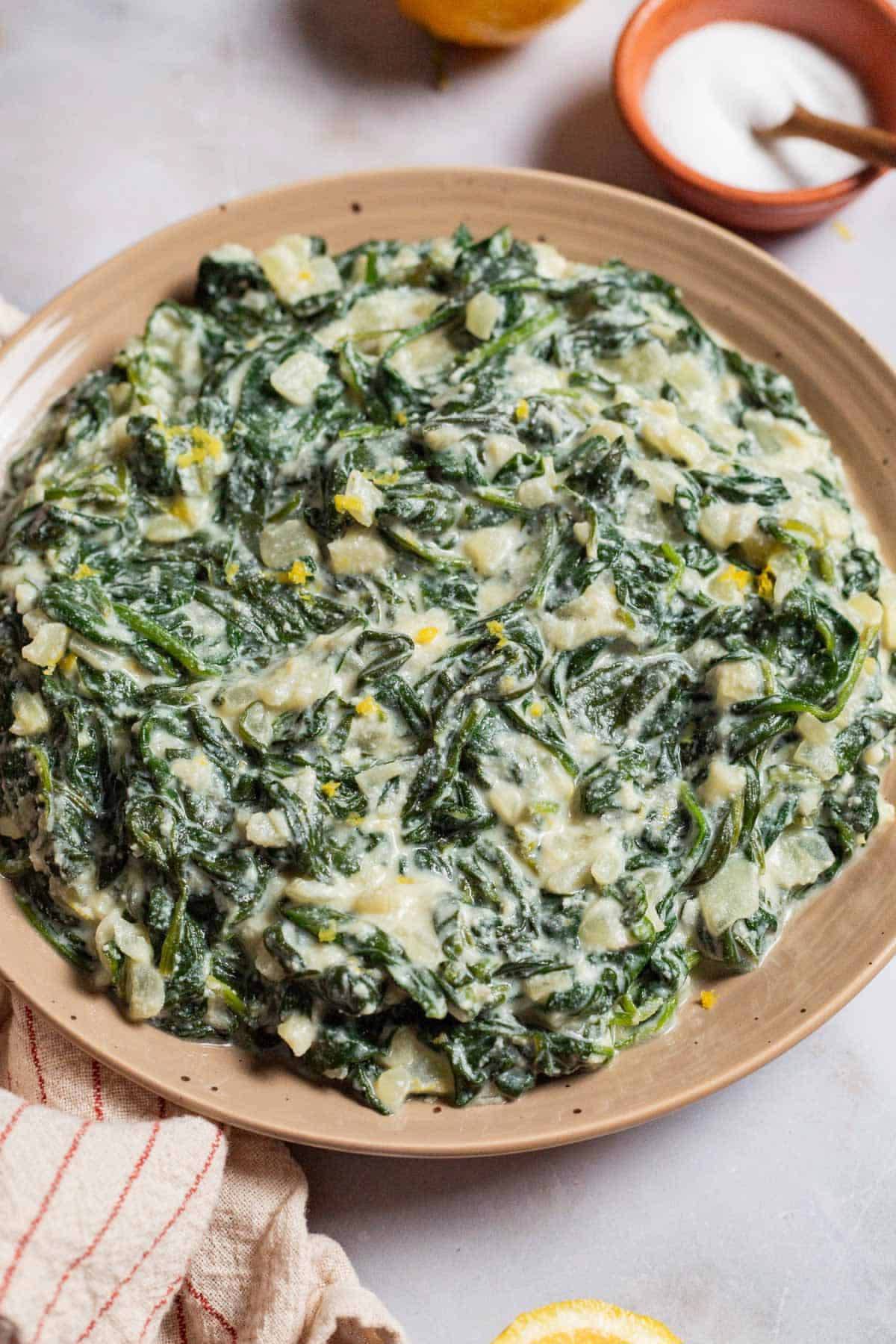Vegan Ispanak / Vegan Spinach  377 kj