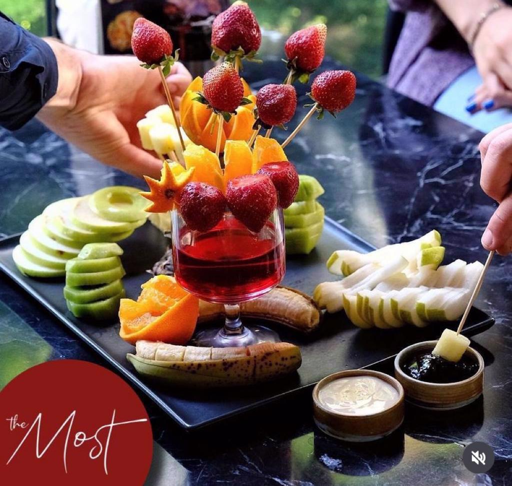 Nutellalı Meyve Tabağı 